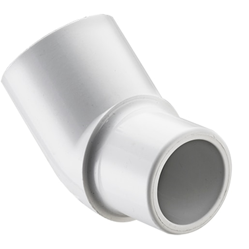 Sch 40 PVC 45 Degree Street Elbow 1 in. Spigot x Socket | SiteOne