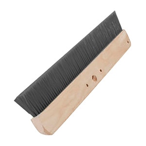 CONCRETE BRUSH BLACK POLY 36 in.